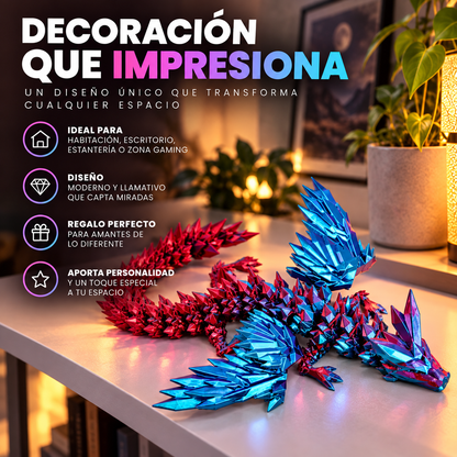 Dragón Articulado Cromático